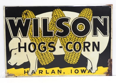 Wilson Hogs-Corn sign