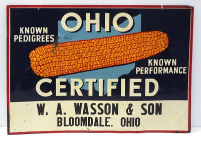Ohio Certified Hybrids dealer sign