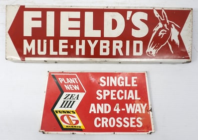 (2) Seed corn signs