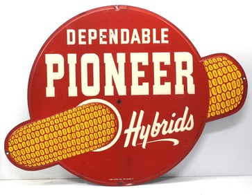 Dependable Pioneer Hybrids sign