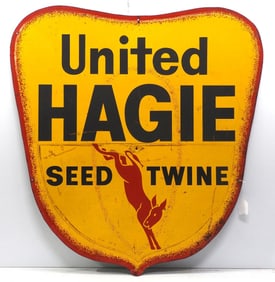 United Hagie Seed & Twine sign