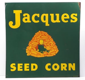 Jacques Seed Corn sign
