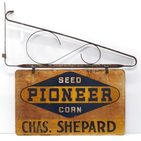 Pioneer Seed Corn dealer sign
