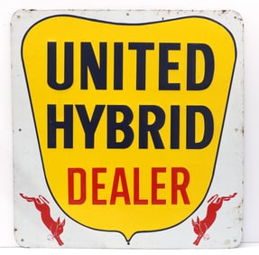 United Hybrid Dealer sign