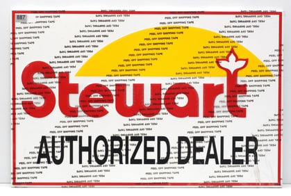 NOS Stewart Authorized Dealer sign
