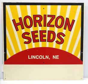 Horizon Seeds, Lincoln NE seed corn sign