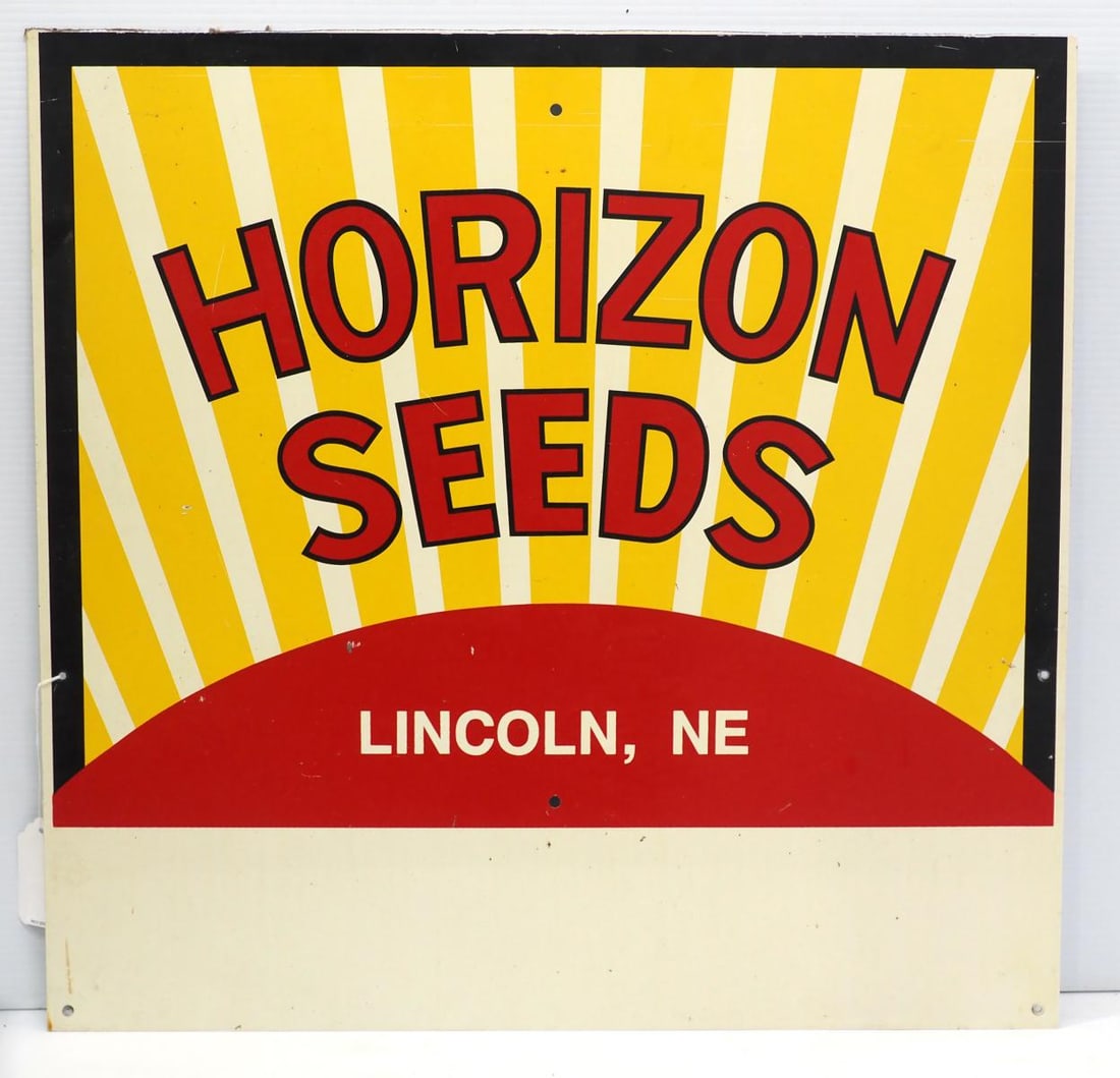 Horizon Seeds, Lincoln NE seed corn sign (1 of 2)