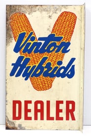 Vinton Hybrids Dealer sign