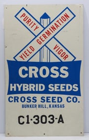 Cross Hybrid Seeds sign