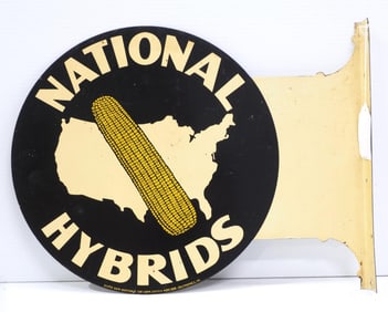 National Hybrids seed corn sign
