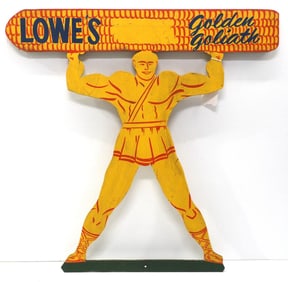 Lowe's Golden Goliath sign
