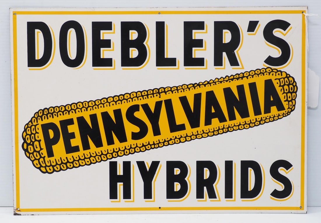 Doebler's Pennsylvania Hybrids sign (1 of 2)
