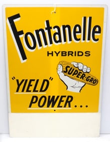 Fontanelle Hybrids "Yield" Power dealer sign