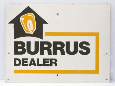 Burrus Dealer sign