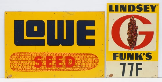 (2) Seed corn signs