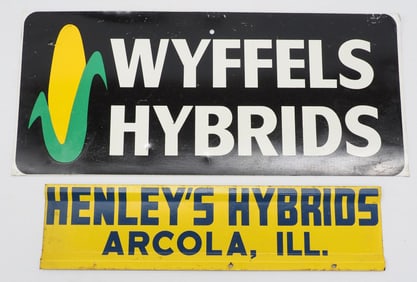 (2) Seed corn signs