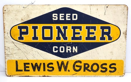 Pioneer Seed Corn dealer sign