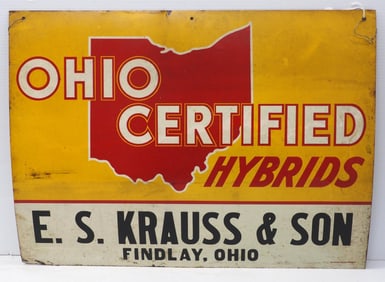 Ohio Certified Hybrids dealer sign