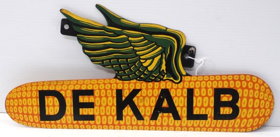DeKalb flying ear of corn sign