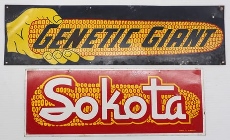 (2) Seed corn signs