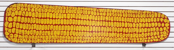 Extra large ear of corn sign
