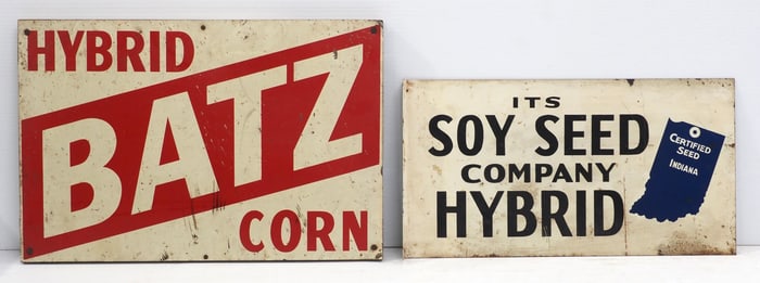 (2) Seed corn signs