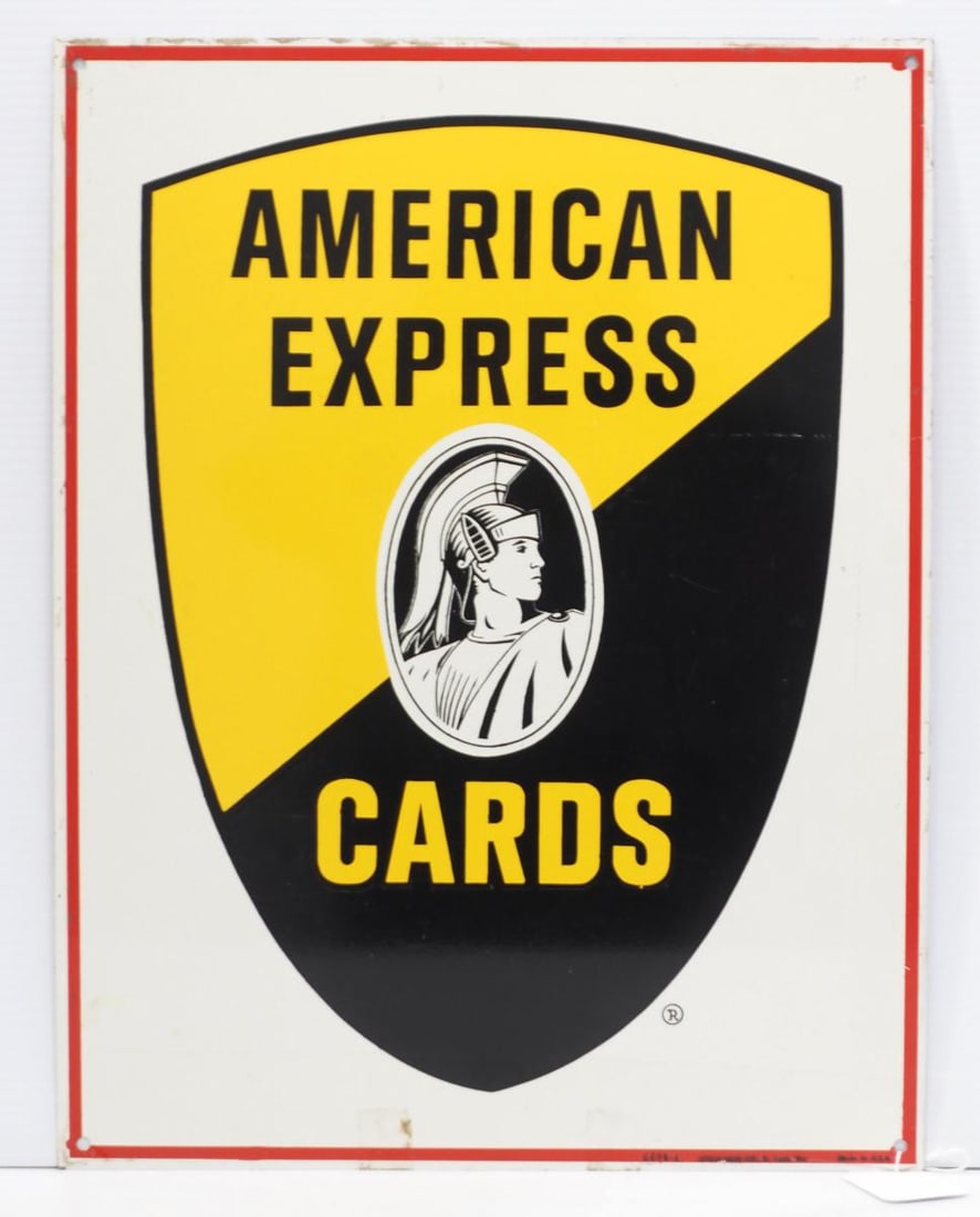 American Express Cards sign