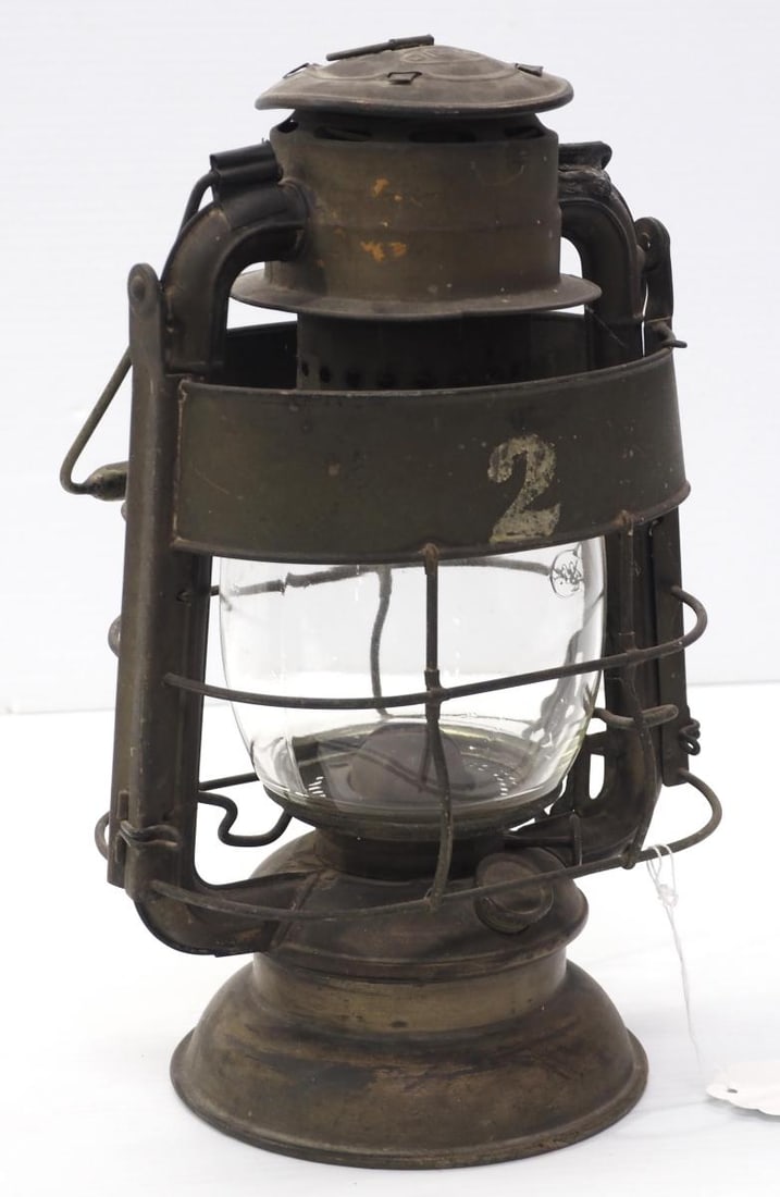 Dietz lantern: Dietz lantern stamped "2"