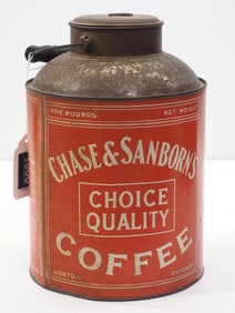 Chase & Sanborn's Coffee tin