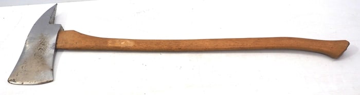 Chrome-plated fireman's axe