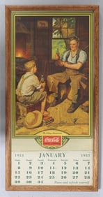 1933 Coca Cola calendar