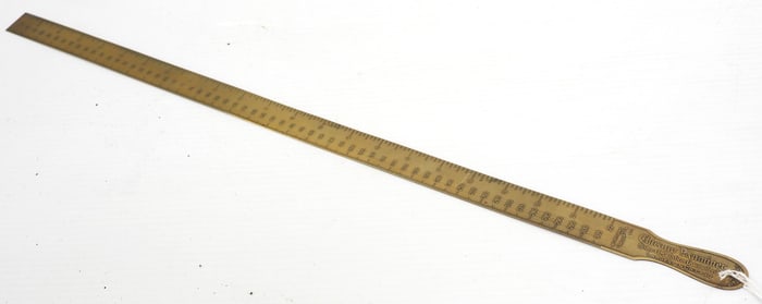 Chicago Examiners measuring rule