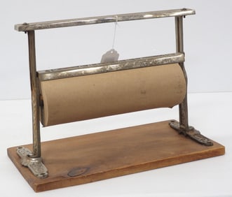 Columbia No.12 paper roll holder/cutter