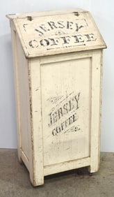 Wooden Jersey Coffee bin