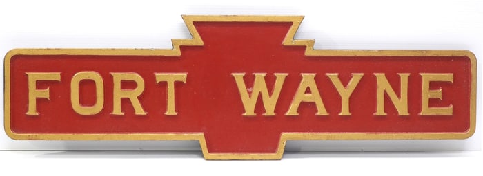 PA Railroad approach sign