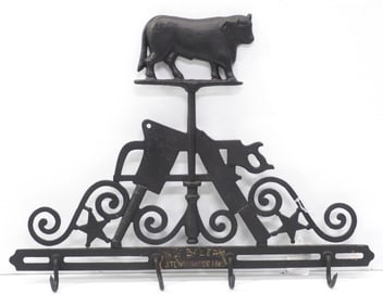 Gloekler's cast iron meat rack
