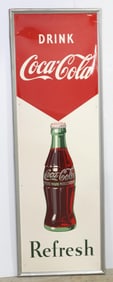 Drink Coca Cola, Refresh self-framed sign
