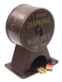 Diamond Matches One-Cent dispenser