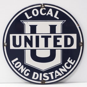 United Local Long Distance sign