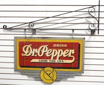 Dr Pepper 'Good For Life!' 10-2-4 sign