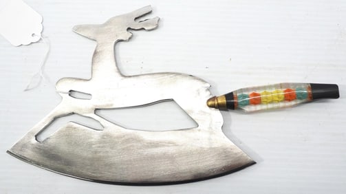 Deer shaped meat cleaver