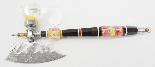 Dragon shaped meat cleaver