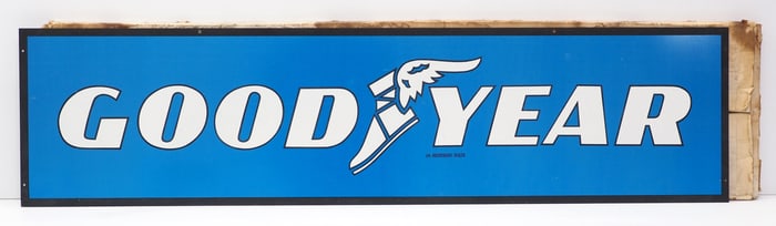 NOS Goodyear service station sign