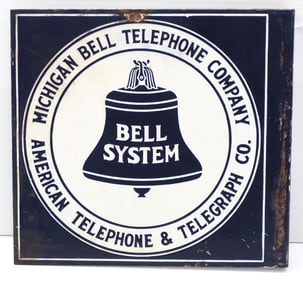 Michigan Bell System Telephone sign