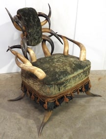 Texas Longhorn Steer horn chair
