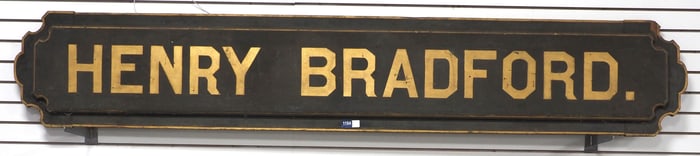Henry Bradford sign