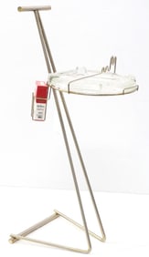 Art Deco-style smoking stand