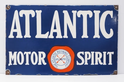 Atlantic Motor Spirit sign