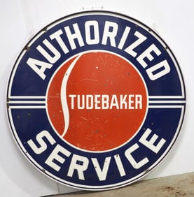 Studebaker Authorized Service sign
