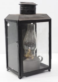 Early Dressel railroad station kerosene lamp